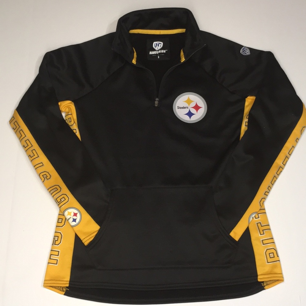 ‼️Price Drop‼️ NWOT Steelers Qtr Zip Pullover
